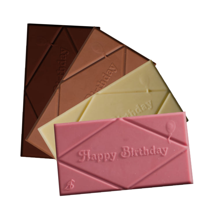 Happy Birthday csokitáblák (2 x 60g)