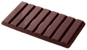 Belga polikarbonát nagy táblás csokoládé forma - 250g