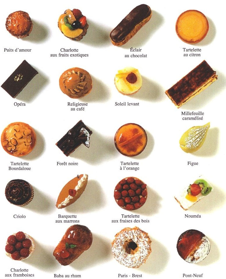 Francia cukrász tanfolyam - a francia cukrászművészet klasszikus desszertjei kurzus