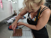 Kézműves táblás csokoládé készítő kurzus, csoki tanfolyam, workshop