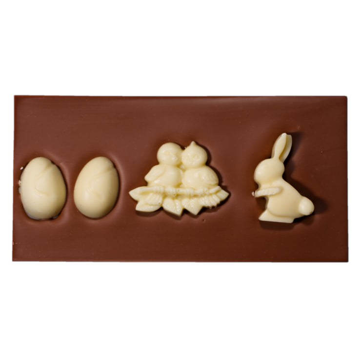 Easter Milk and White Chocolate Bar